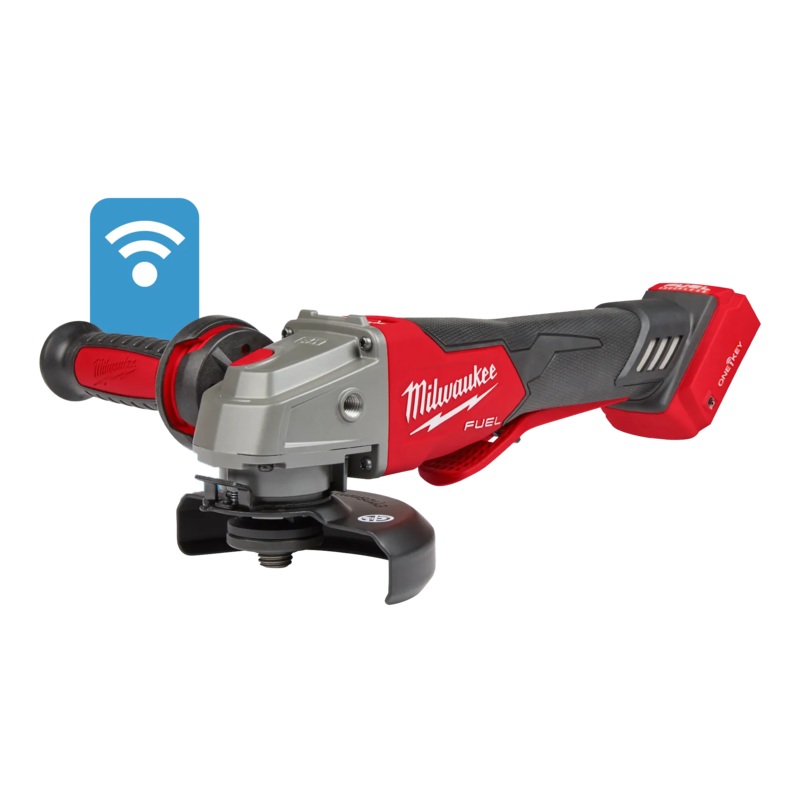 MILWAUKEE M18 FUEL 4-1/2" / 5" Braking Grinder w/ ONE-KEY & Paddle No Lock Switch (Tool Only)