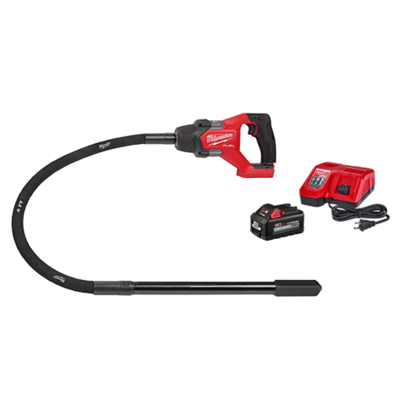MILWAUKEE M18 FUEL 4' Concrete Pencil Vibrator Kit