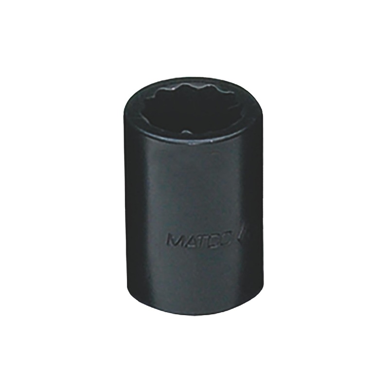 1/2" DRIVE 16MM METRIC 12 POINT IMPACT SOCKET