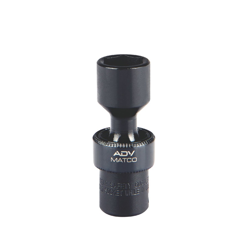 1/4" DRIVE 8MM METRIC 6 POINT ADV UNIVERSAL IMPACT SOCKET