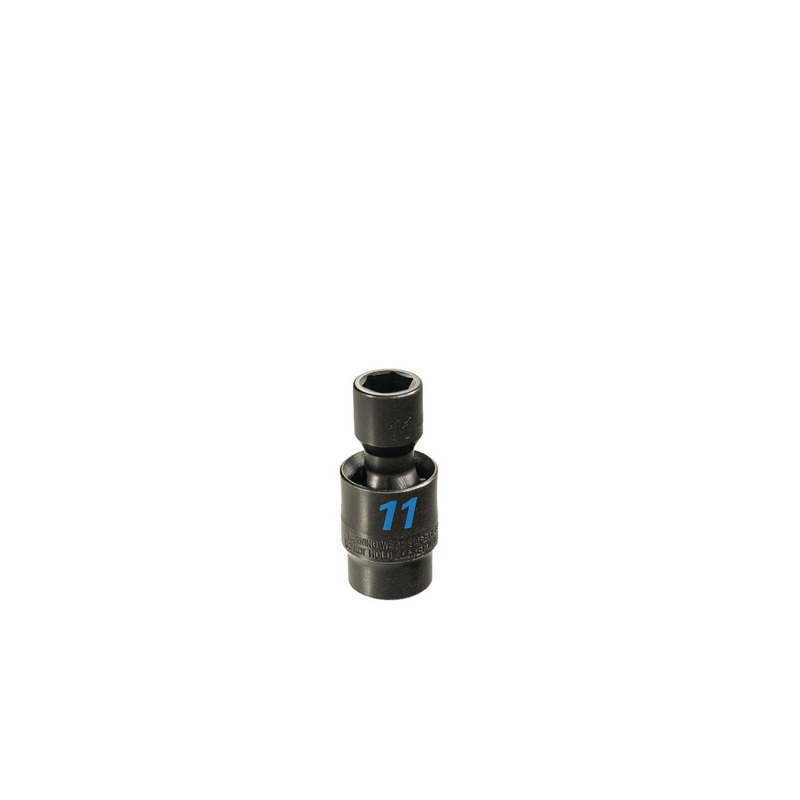 3/8" DRIVE 11MM 6 POINT TORQUE FORCE UNIVERSAL IMPACT SOCKET