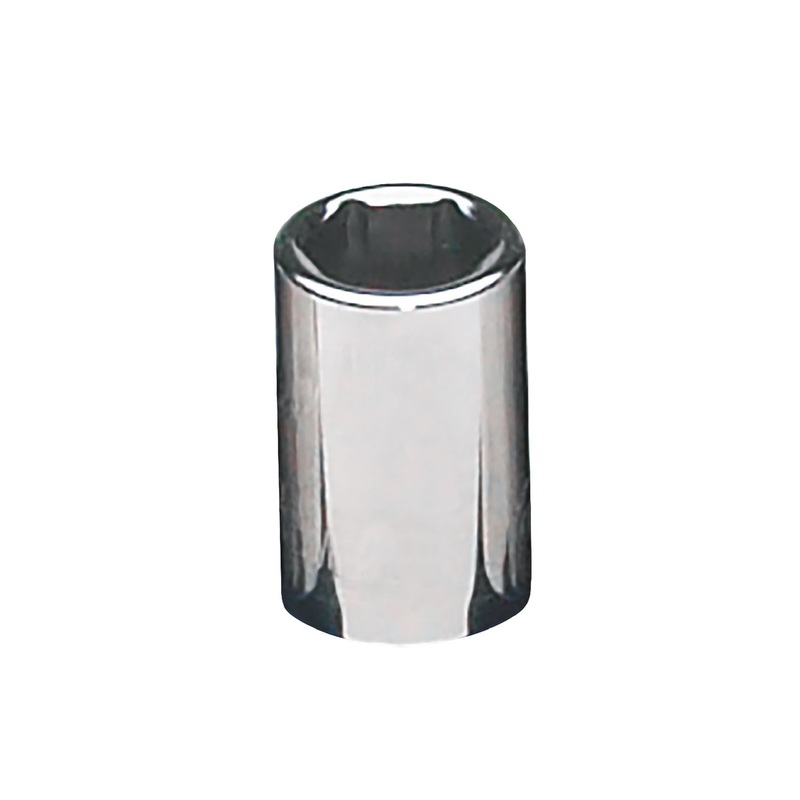 3/8" DRIVE 13MM METRIC 6 POINT CHROME SOCKET