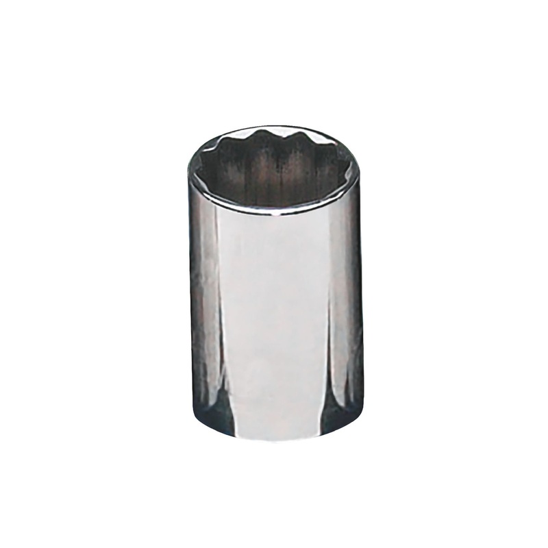3/8" DRIVE 7/16" SAE 12 POINT CHROME SOCKET
