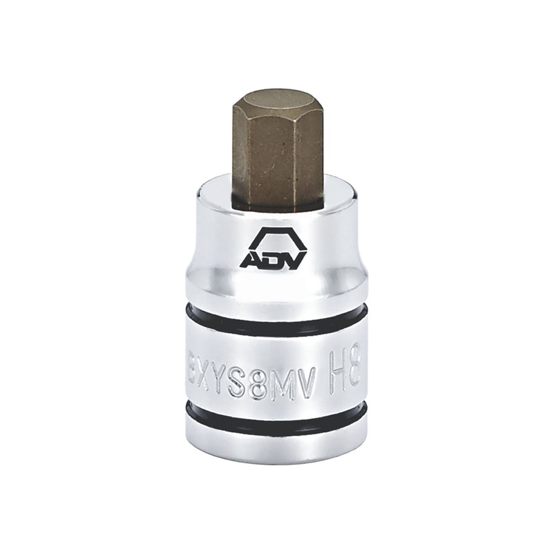 3/8" DRIVE 8MM STUBBY HEX BIT