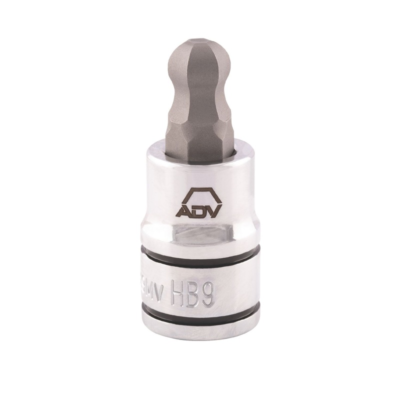 3/8" DRIVE METRIC HEX BALL BIT SOCKET - 9MM