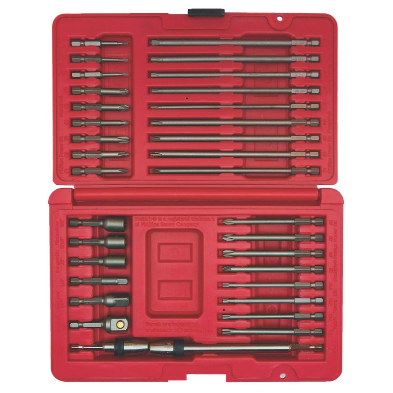 34 PIECE QUICK CHANGE BIT SET