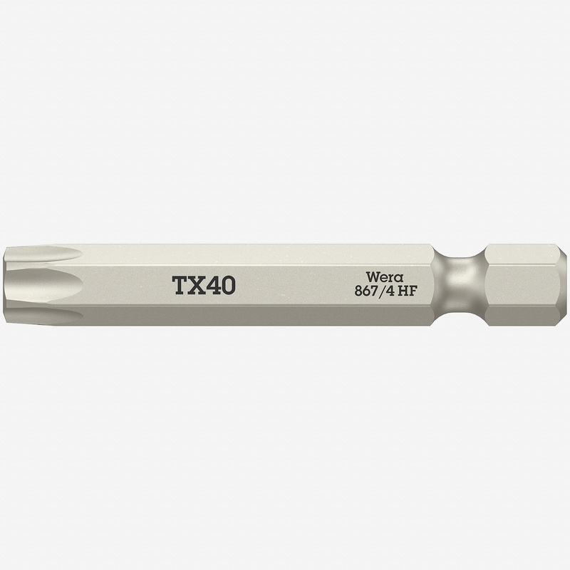 Wera 060511 Torx HF Bit, T40 x 50mm