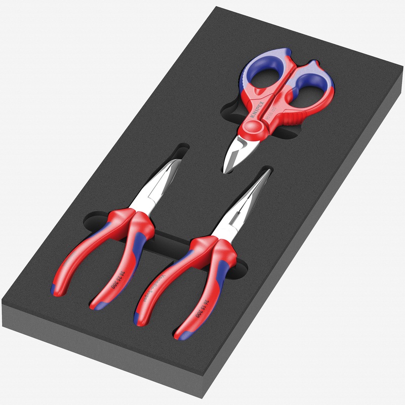 Wera 150181 Foam Insert KNIPEX Pliers Set 2, 3 Pieces
