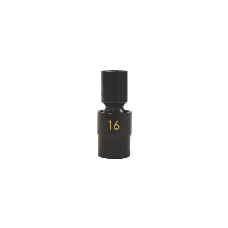 1/2" DRIVE 16MM METRIC 6 POINT UNIVERSAL IMPACT SOCKET