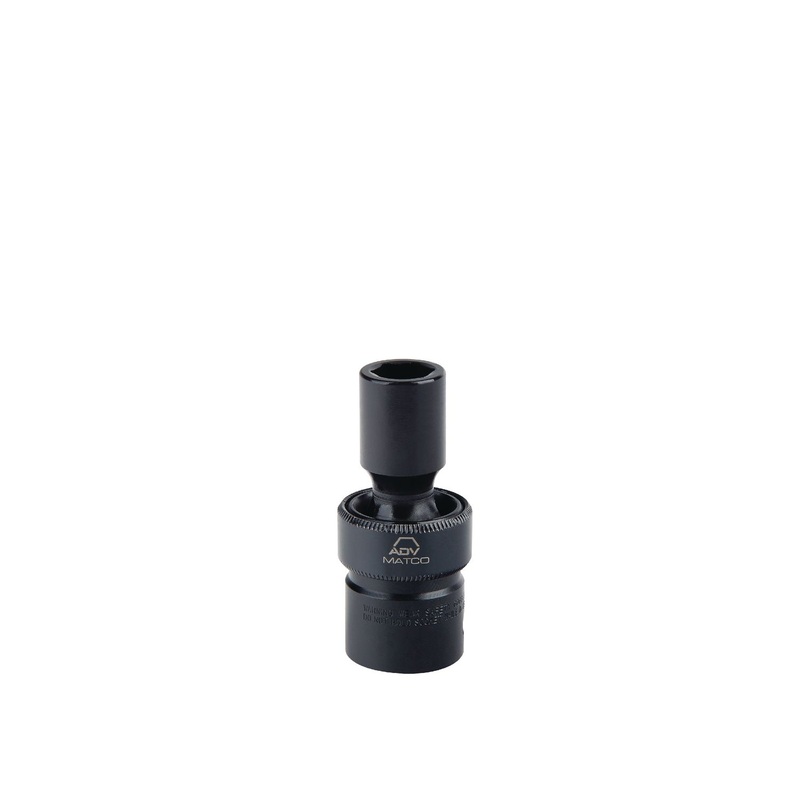 1/2" DRIVE 3/8" SAE 12 POINT ADV UNIVERSAL IMPACT SOCKET