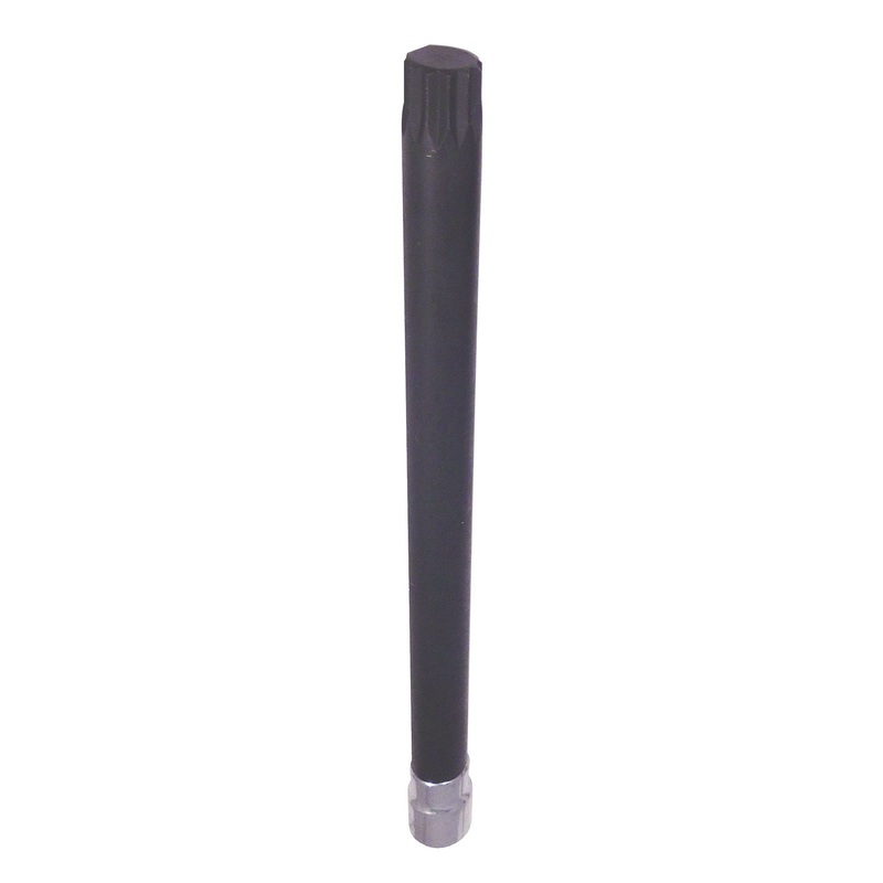 1/4"10 MM 6" TRIPLE SQUARE BIT SOCKET
