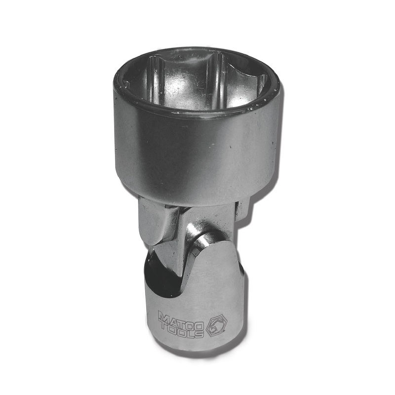 1/4" DRIVE 1/2" SAE SHALLOW U-JOINT SOCKET
