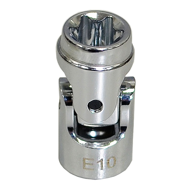 1/4" DRIVE E10 UNIVERSAL JOINT SOCKET