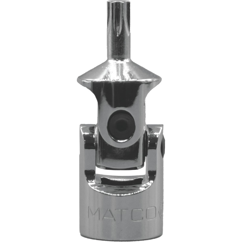 1/4" DRIVE T20 STUBBY UNIVERSAL TORX BIT SOCKET