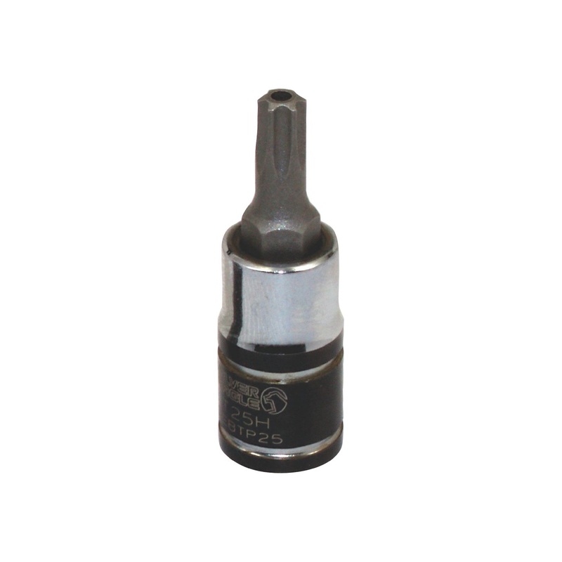 1/4 DRIVE TAMPERPROOF TORX T25H