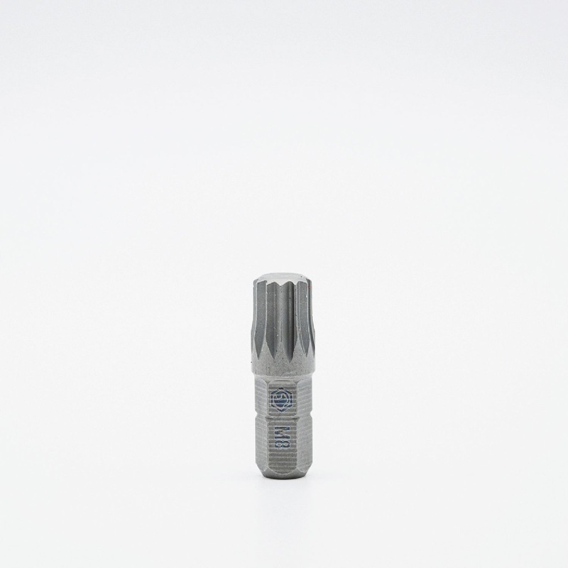 1/4" Hex Dr Opti-Grip Triple Square Bit - M8