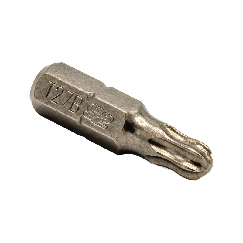 1/4"X1" T27 BALL TORX BIT