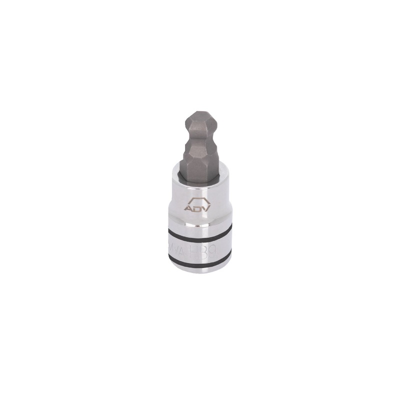 3/8" DRIVE 9MM HEX BALL BIT SOCKET
