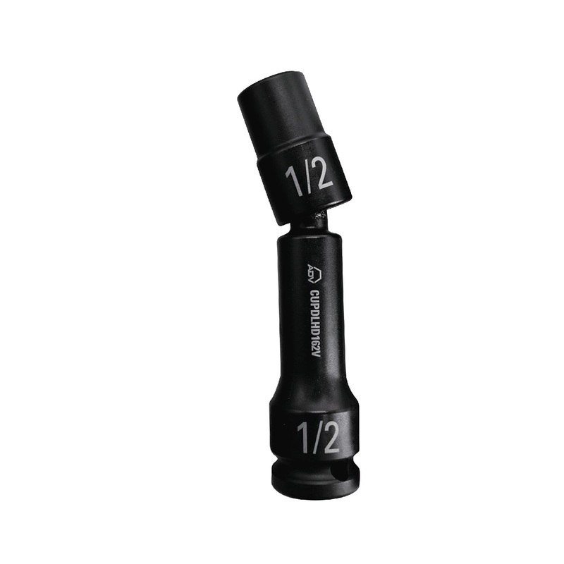 1/2" DRIVE 1/2" 12 POINT PINLESS HEAVY DUTY UNIVERSAL DRIVE LINE IMPACT SOCKET