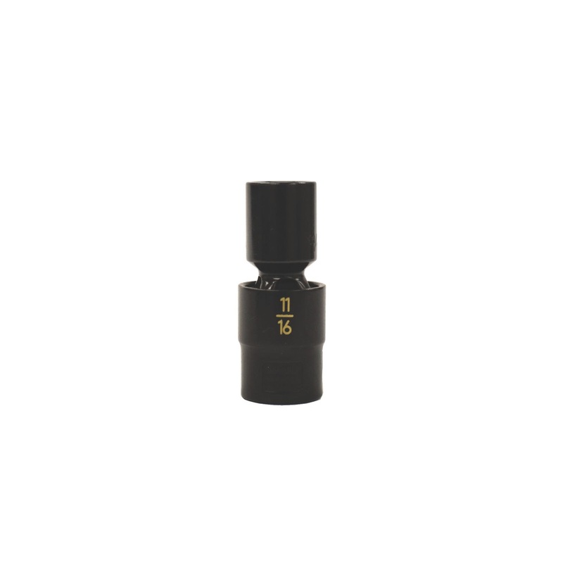 1/2" DRIVE 11/16" SAE 6 POINT UNIVERSAL IMPACT SOCKET