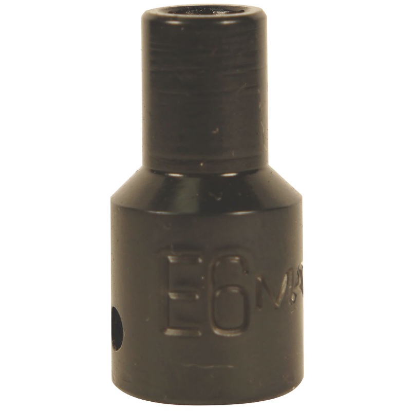 1/4" DRIVE E6 RECESSED TORX SOCKET