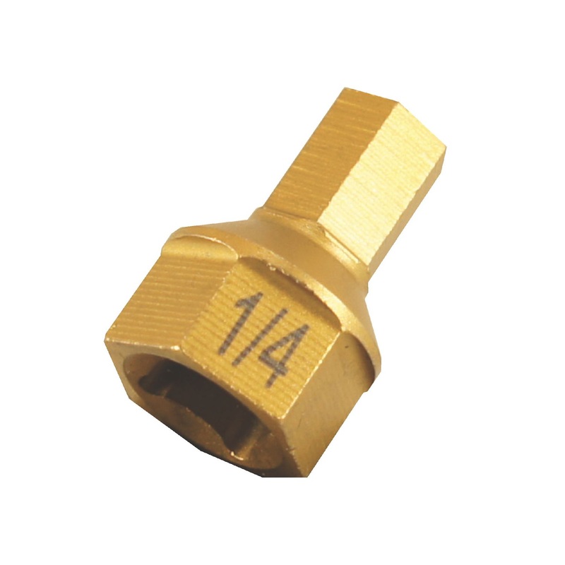 1/4" X 1/4" HEX 1 PIECE SOCKET BIT