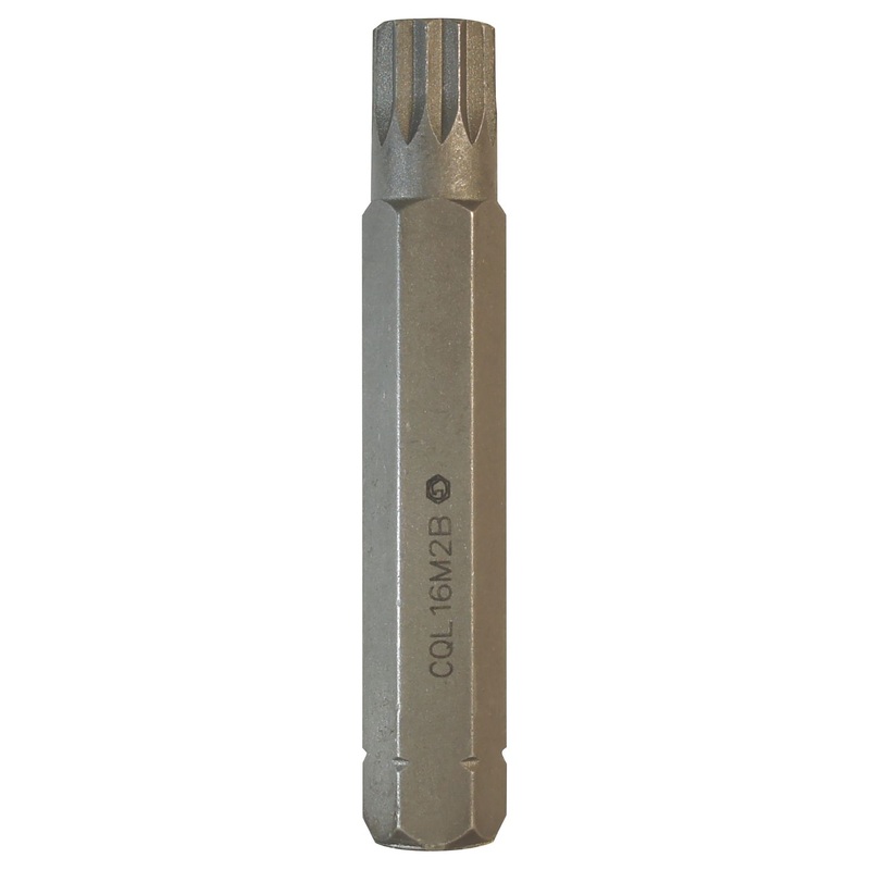 16MM LONG TRIPLE SQUARE HEX BIT