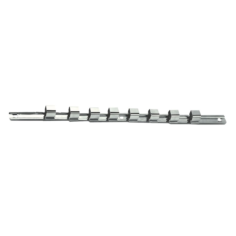 3/4" DRIVE SOCKET HOLDER, 8 CLIPS