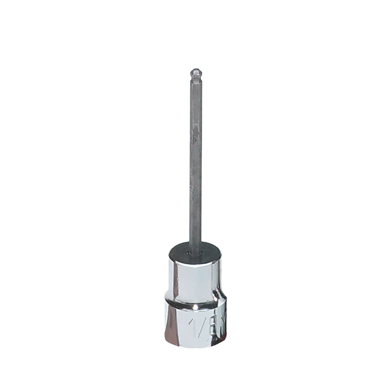 3/8" DRIVE 1/8" SAE MID-LENGTH BALL HEX BIT DRIVER