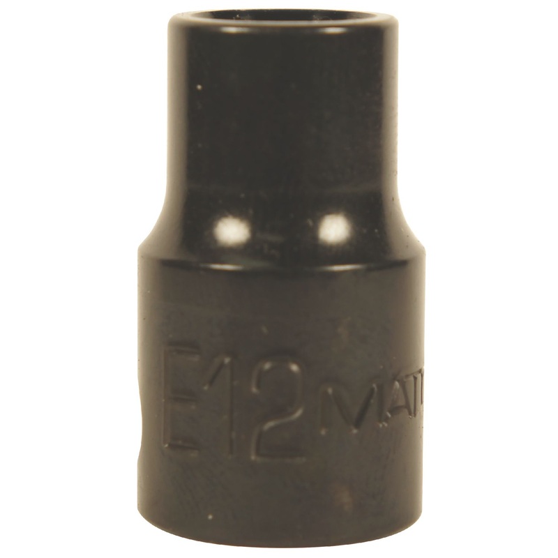 3/8" DRIVE E12 RECESSED TORX SOCKET