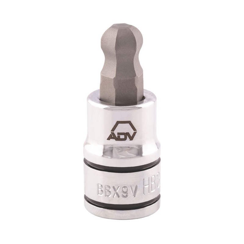 3/8" DRIVE SAE HEX BALL BIT SOCKET - 3/8"