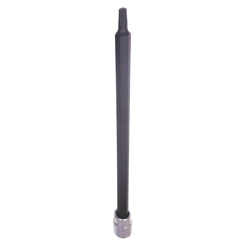 1/4" 4 MM 6" TRIPLE SQUARE BIT SOCKET