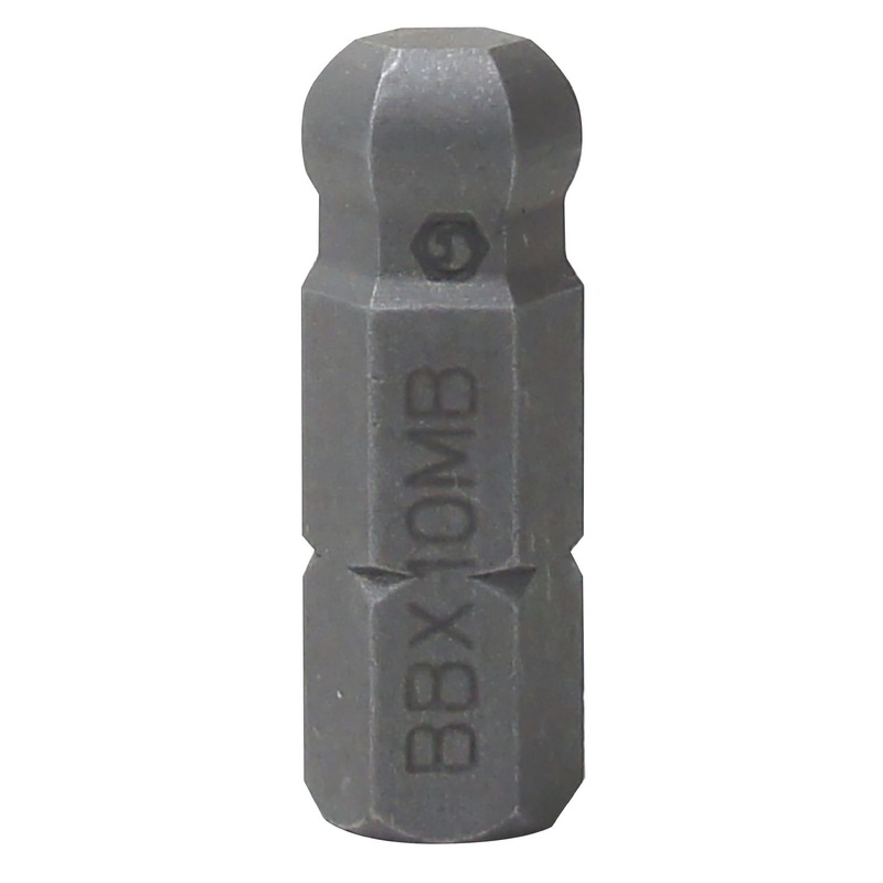3/8" DRIVE 10MM METRIC BALL HEX REPLACEMENT BIT