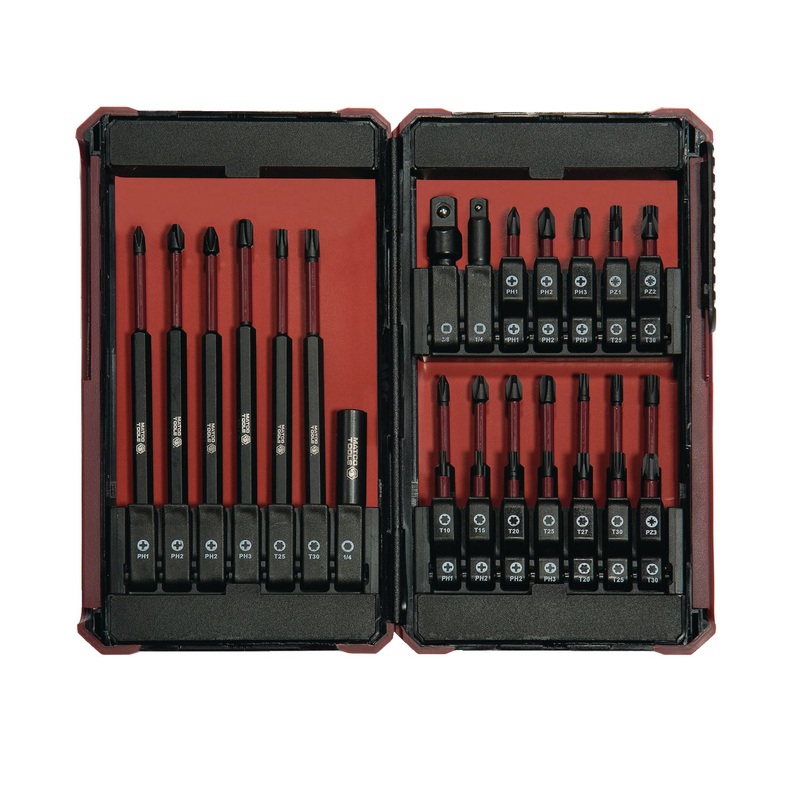 33 PIECE IMPACT DRIVER BIT SET