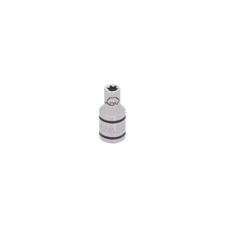 1/4" DRIVE INVERTED TORX E5