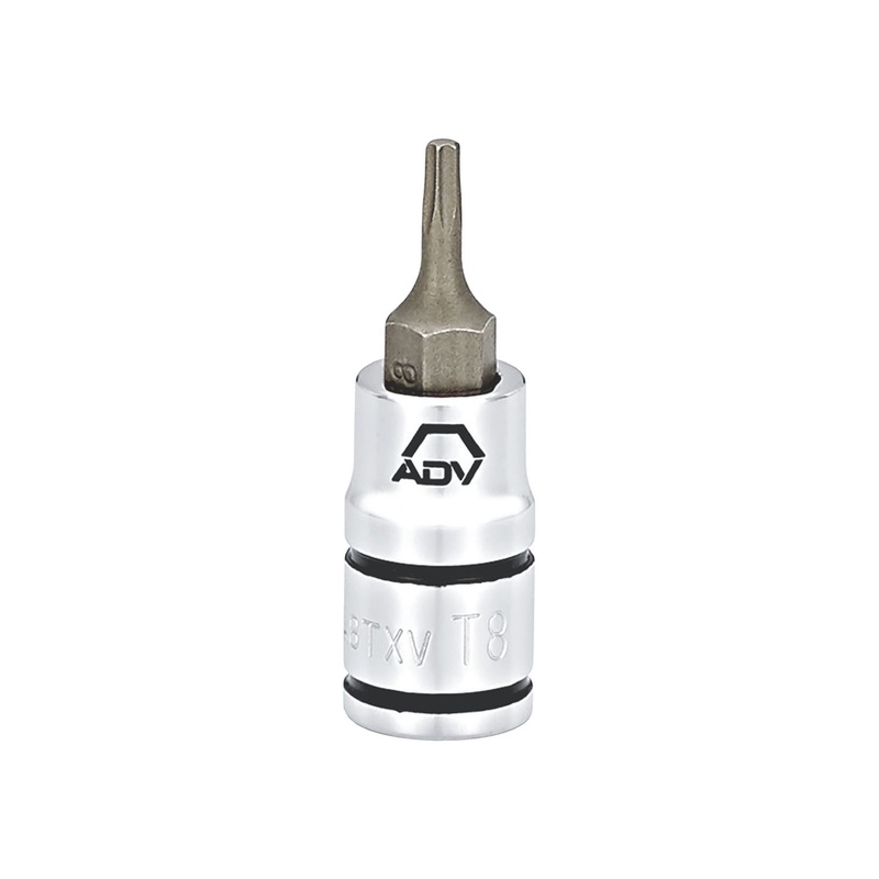 1/4" DRIVE T8 TORX BIT SOCKET