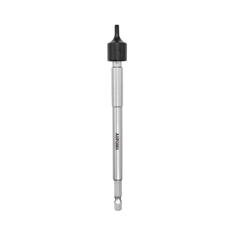 1/4" SHANK M4 TRIPLE SQUARE UNIVERSAL IMPACT DRIVER 6" LONG EXTENSION POWER BIT