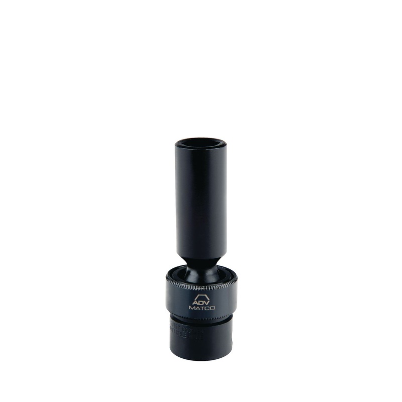 3/8" DRIVE 9/16" SAE 6 POINT ADV DEEP UNIVERSAL IMPACT SOCKET