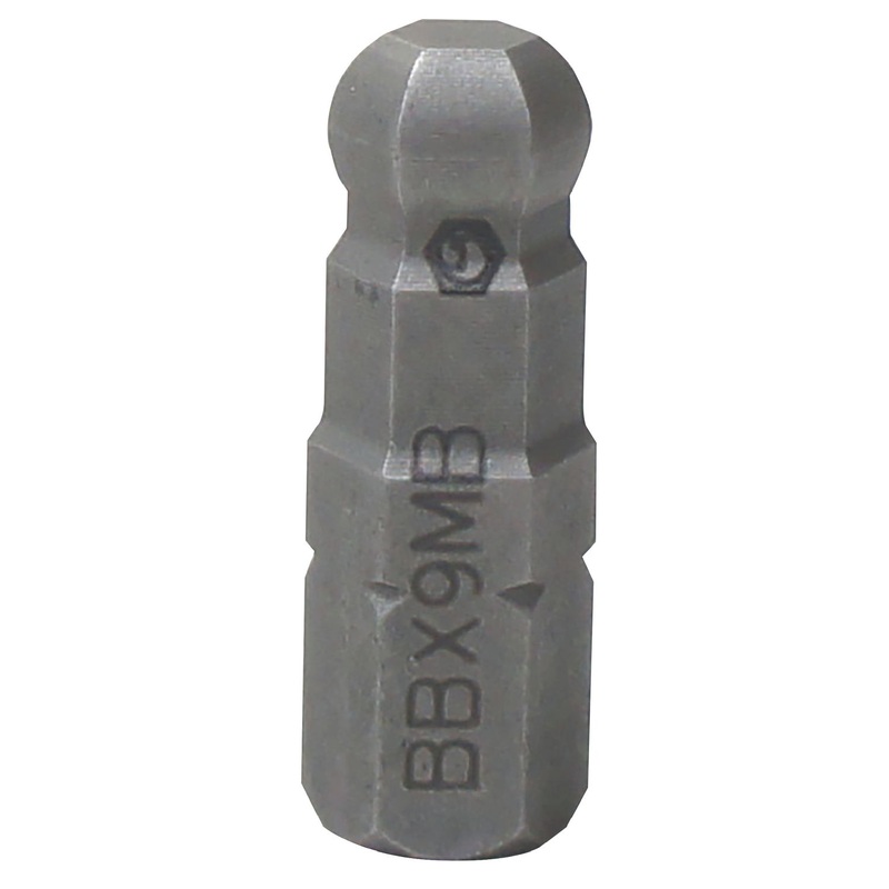 3/8" DRIVE 9MM METRIC BALL HEX REPLACEMENT BIT