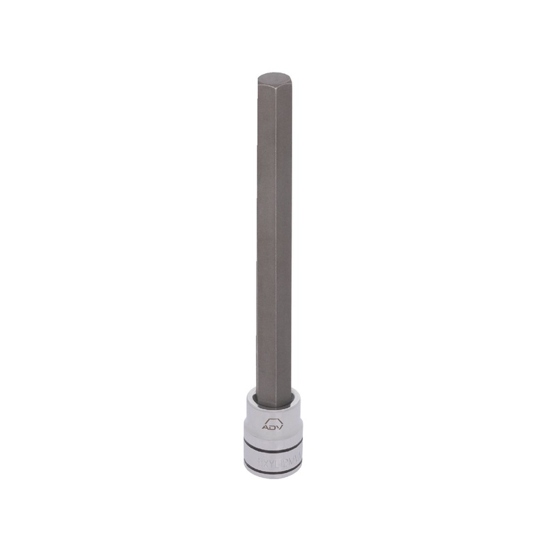 3/8" DRIVE LONG HEX BIT 12 MM