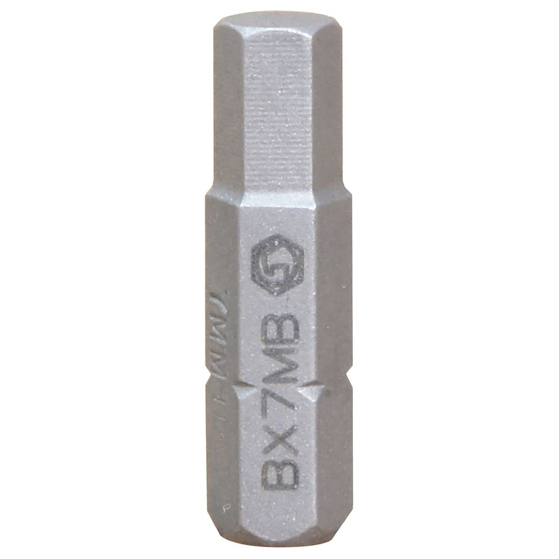 3/8" METRIC HEX QUIKBIT - 7MM