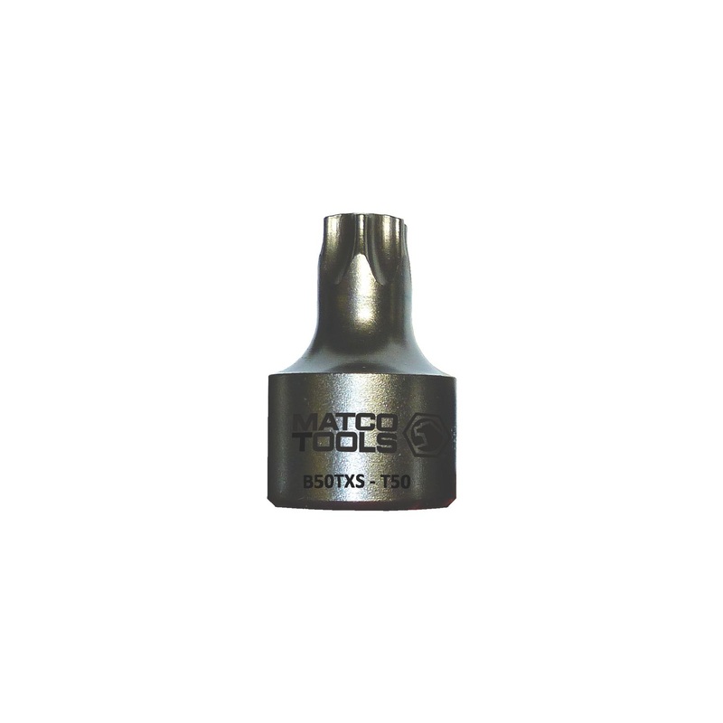 3/8" T50 TORX HALF CUT DRIVER