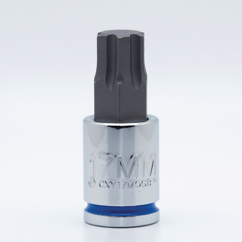 1/2" DRIVE HEX OPTI-GRIP BIT SOCKET 17MM