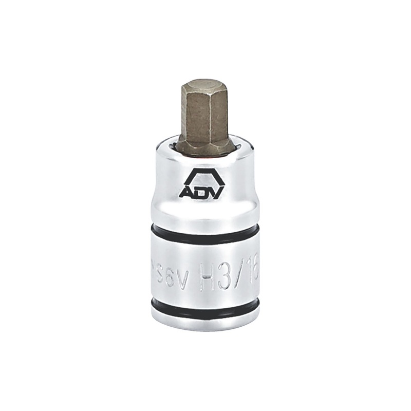 1/4" DRIVE 3/16" SAE STUBBY HEX BIT
