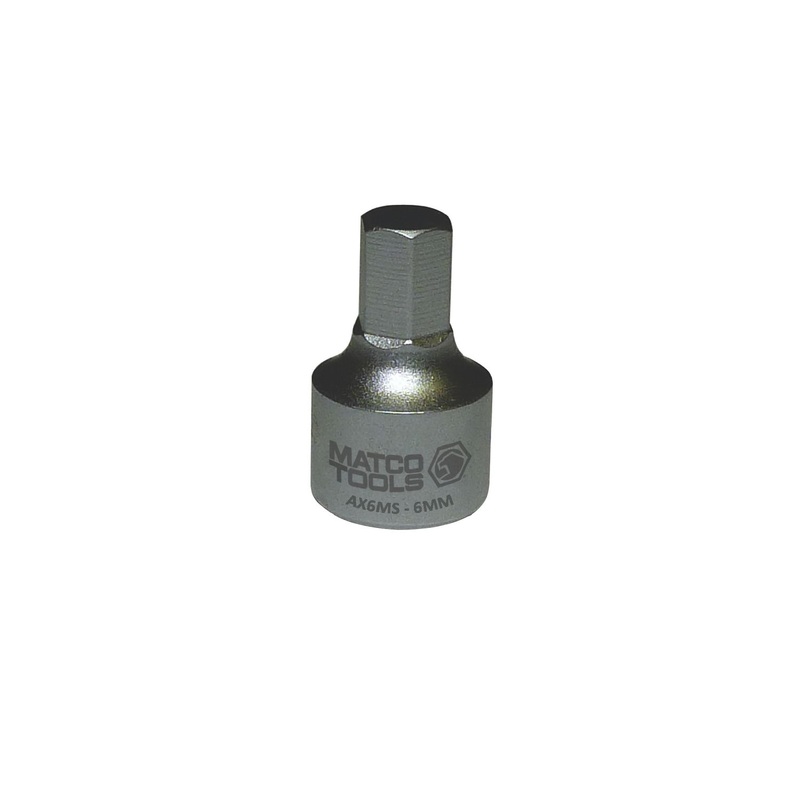 1/4" DRIVE 6 MM HEX DRIVER