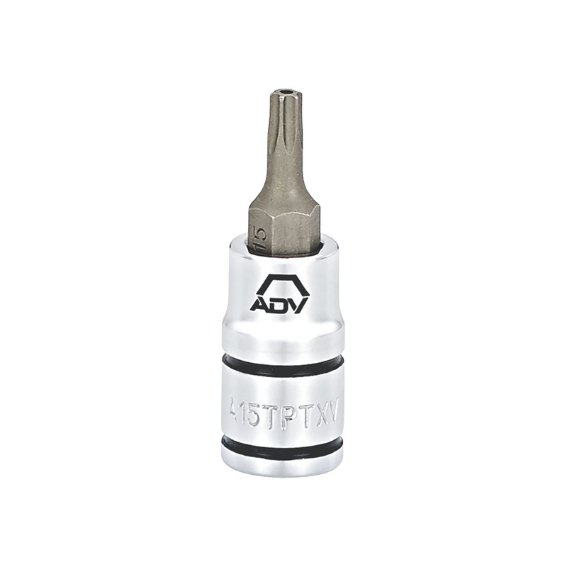 1/4" DRIVE T15H TAMPERPROOF TORX BIT SOCKET