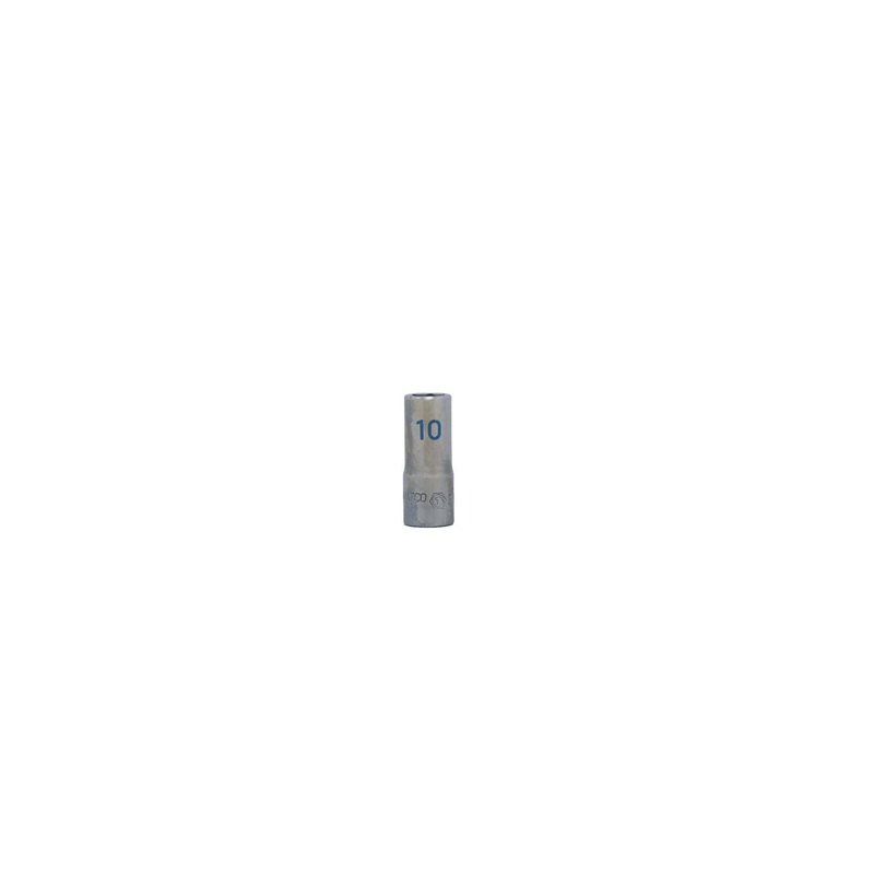 3/8" DRIVE 10MM METRIC 6 POINT MID-LENGTH CHROME SOCKET
