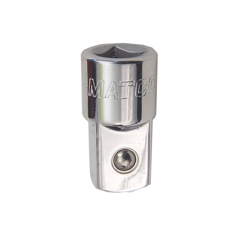 1/2" FEMALE TO 3/4" MALE CHROME ADAPTER