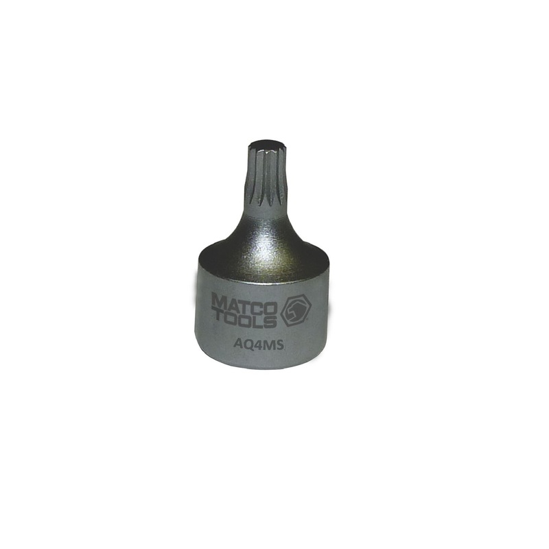 1/4 " DRIVE 4 MM TRIPLE SQUARE