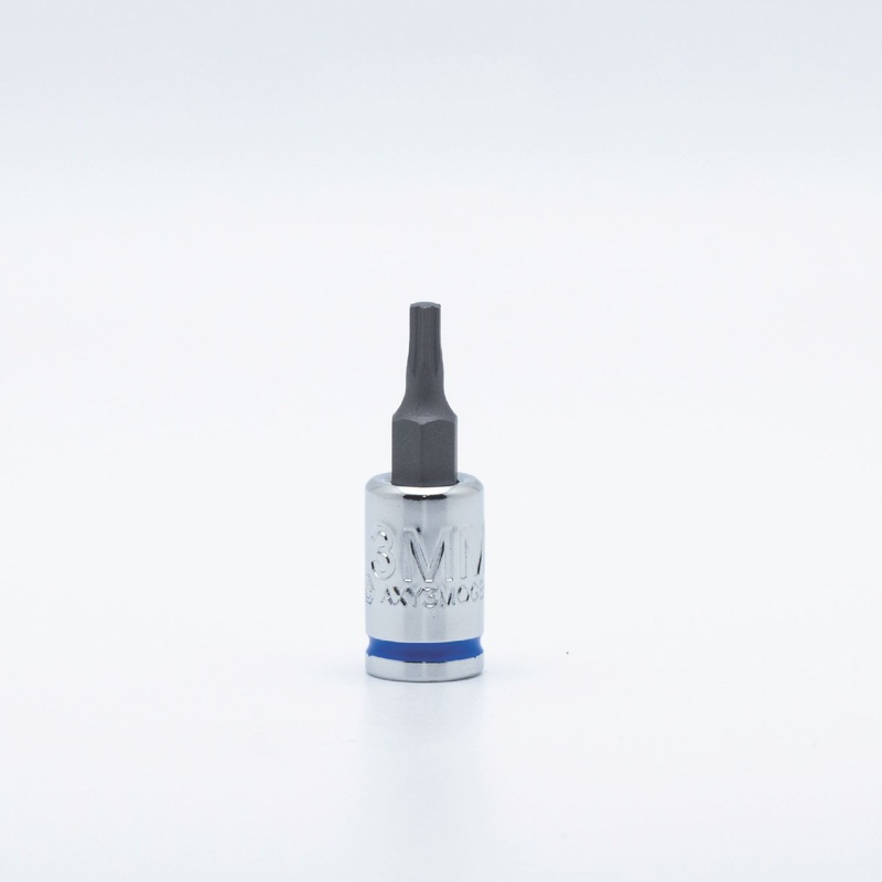 1/4" DRIVE HEX OPTI-GRIP BIT SOCKET 3MM